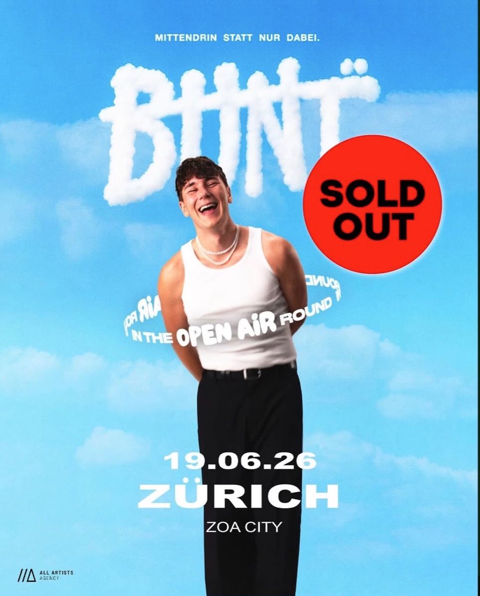 Biglietti: 2x Bunt ZOA Tickets 19.Juni – Nuovo (secondo la descrizione) da Luzern venduto da man_jt2y