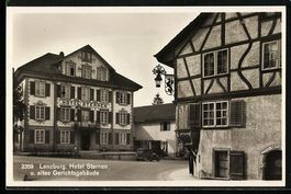 Lenzburg, Hotel Sternen und altes Gerich