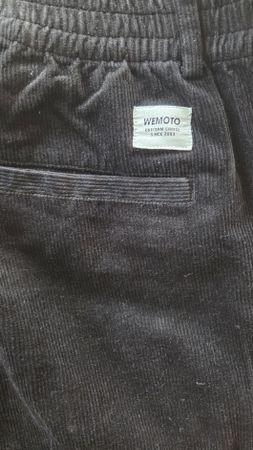 Wemoto Cordhose schwarz Grösse L guter Zustand
