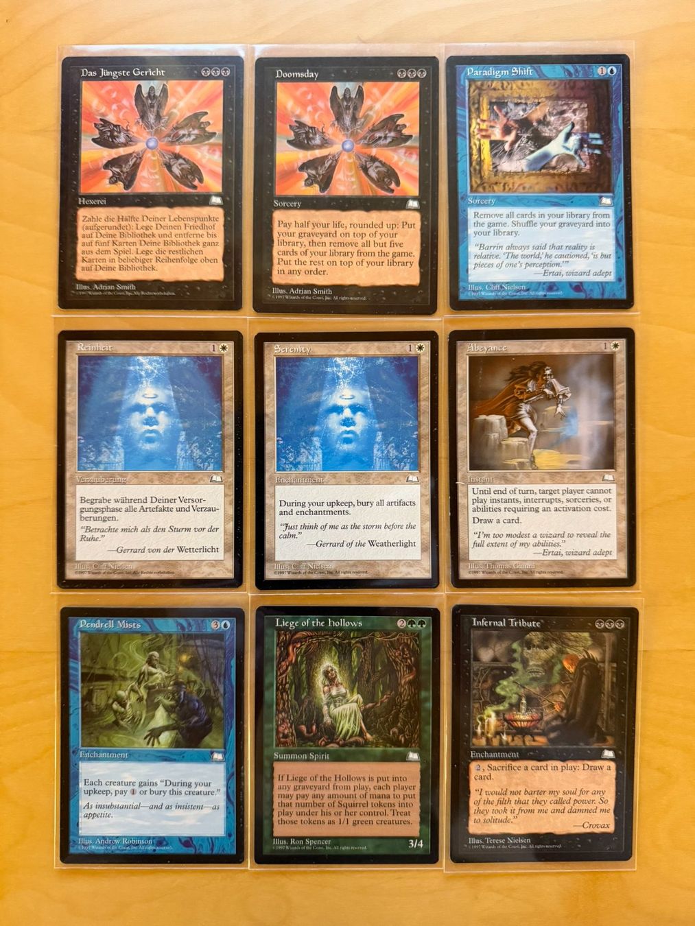 Magic The Gathering Carte collezionabili: Weatherlight // Wetterlicht // Magic The Gathering // Bulk – Usato da Binz venduto da Tempelritter 1
