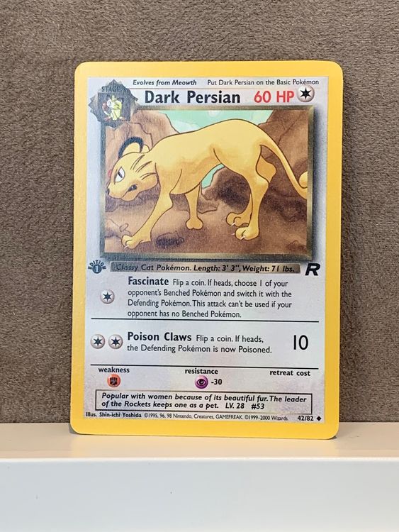 Persian obscur 42/82 - Team Rocket - NM