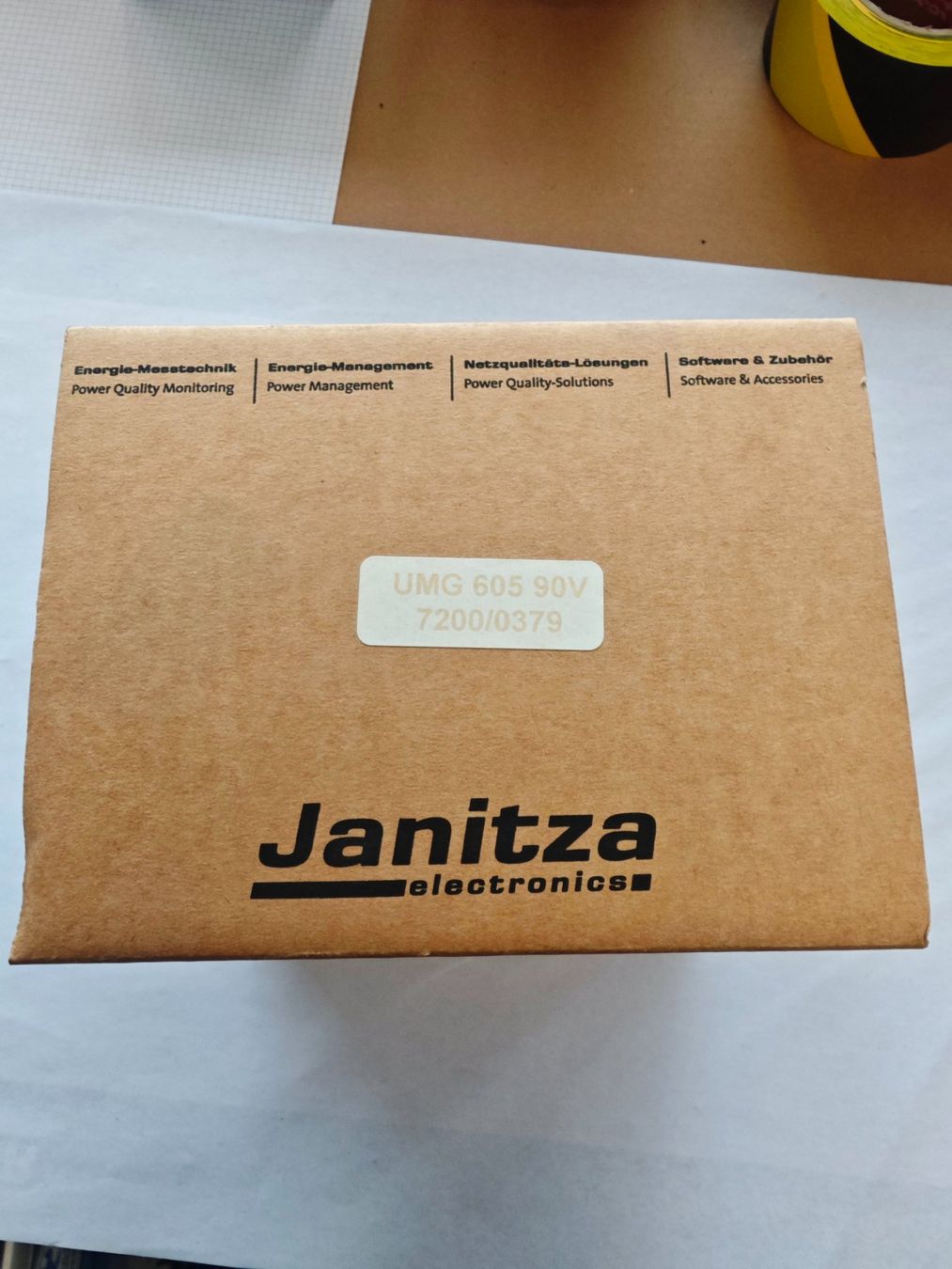 Misurare: Janitza UMG 605 Strommesser – Nuovo e nell'imballaggio originale da Vorderthal venduto da eierchopf