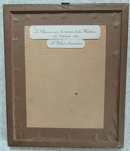 Poster & Bilder: altes Lausanne Bild – Gebraucht aus Binningen von orol 1