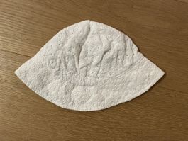 White Sun Hat 3-4 Years Cotton Summer