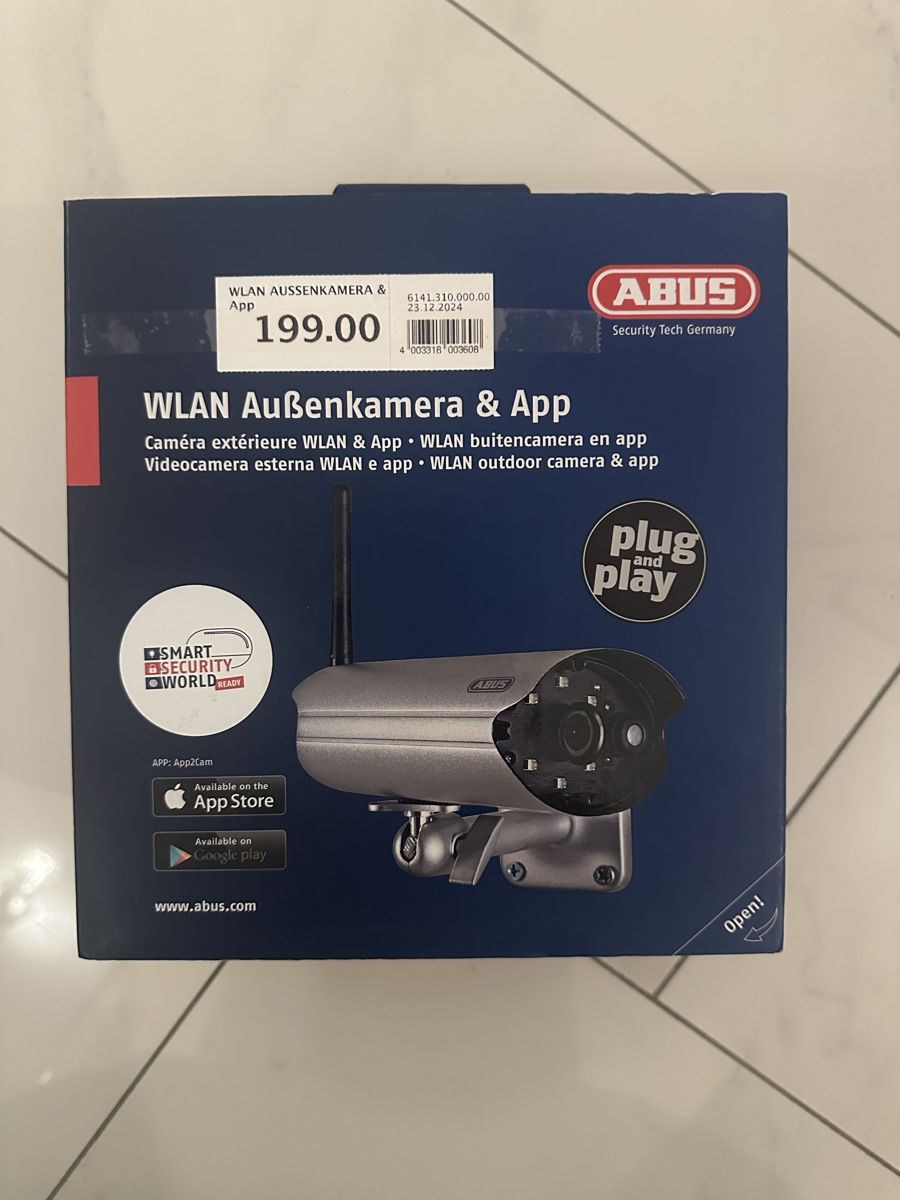 Fotocamera: Abus WLAN Aussenkamera – Nuovo e nell'imballaggio originale da Seengen venduto da Gegu2