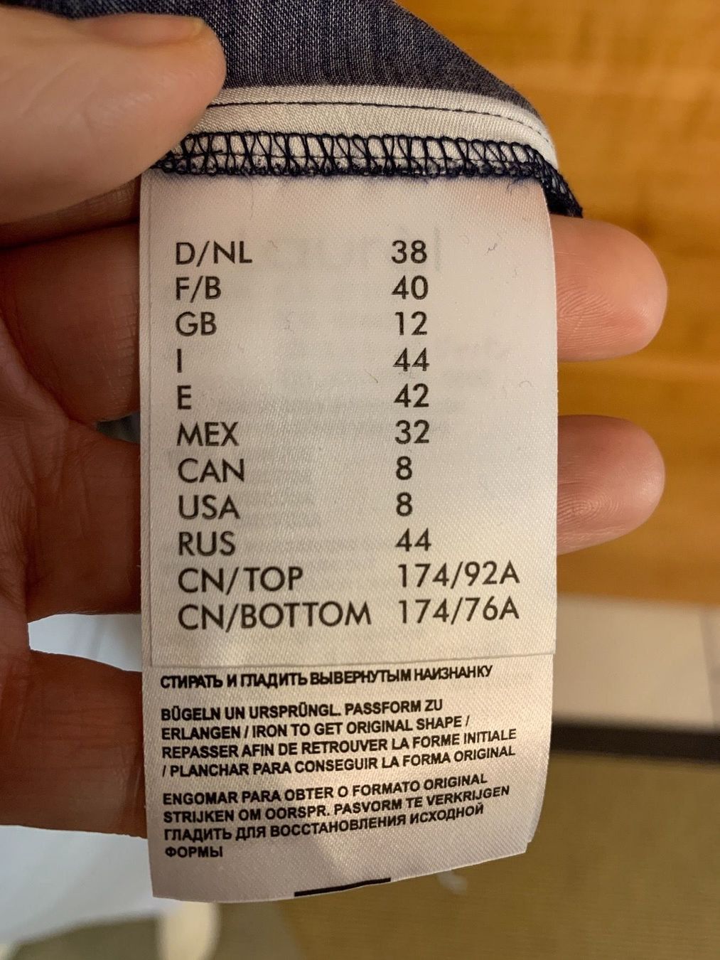 Blusen: Gestreifte Chemise longue  von Laurel – Neu (gemäss Beschreibung) aus Unterägeri von Jr61 6