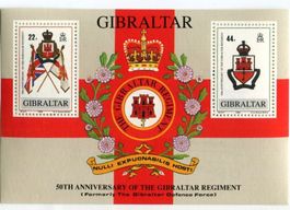 Block "Wappen". Gibraltar.