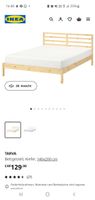 IKEA Trava Bett 140x200 (ohne Lattenrost und ohne Matratze!)