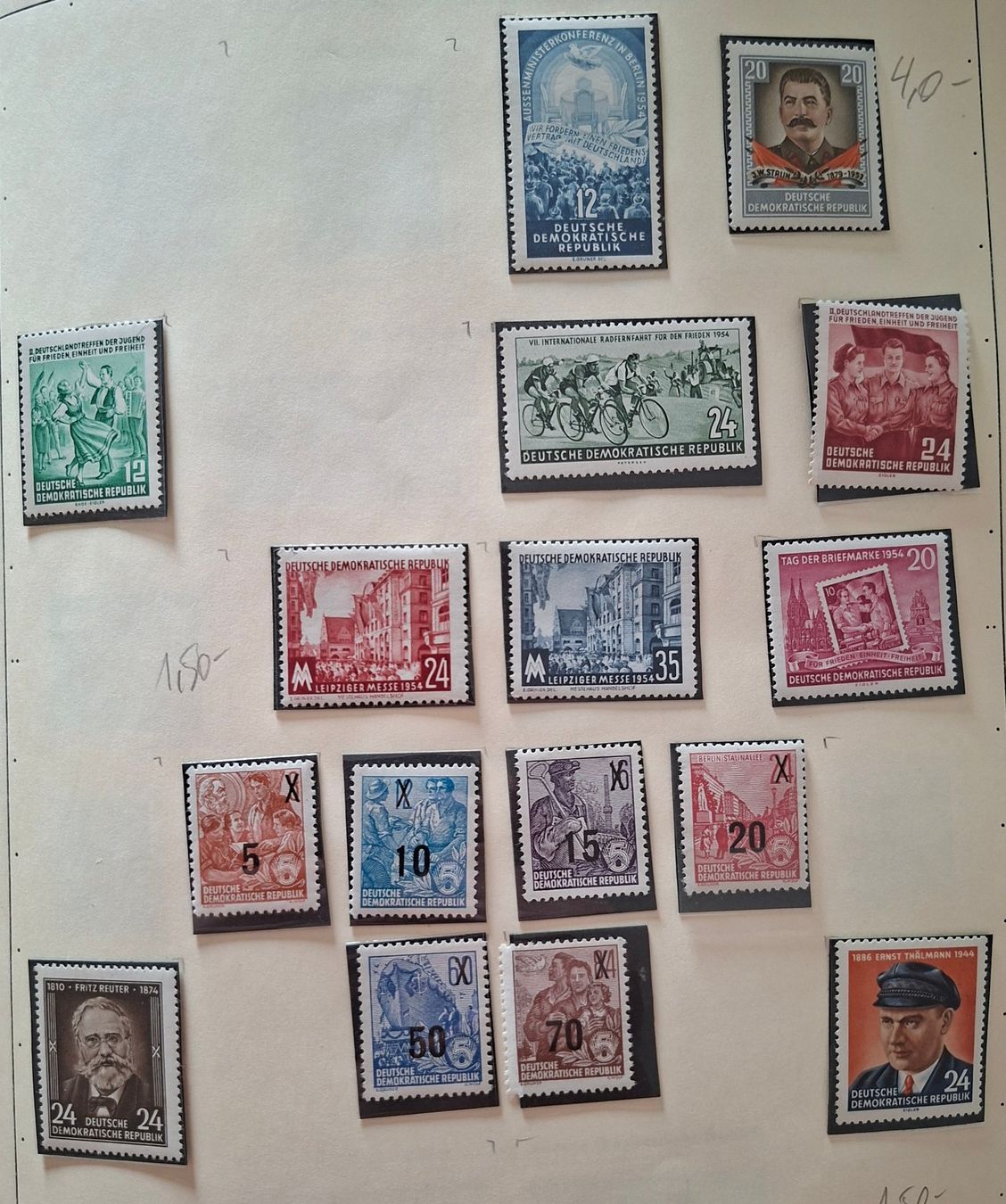 Tutti i francobolli: Briefmarken DDR – Usato da Dotzigen venduto da ser_8hp9