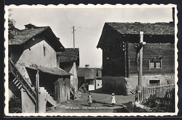 Cartoline postali: AK Saint-Luc, Un coin pittoresque – Usato da Berlin venduto da bartko-reher
