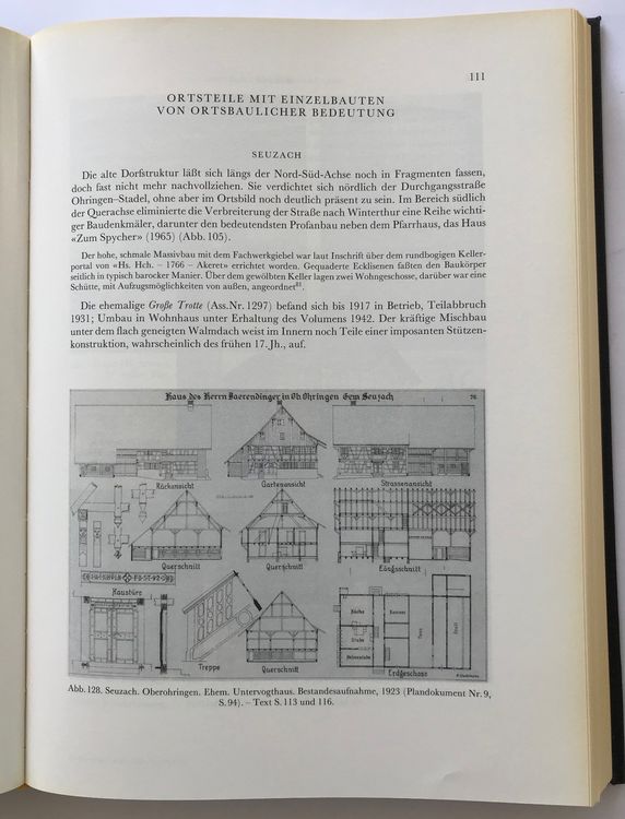 Die Kunstdenkmäler des Kantons Zürich. Band VII + VIII 7