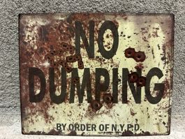 No dumping nypd nicht springen