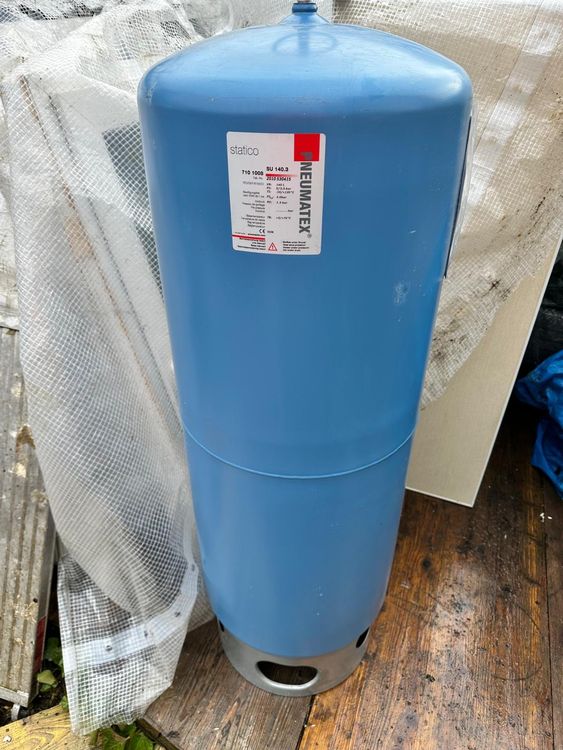 Druckausdehnungsgefäß IMI PNEUMATEX Statico SU 140.3 (Gebraucht) in ...
