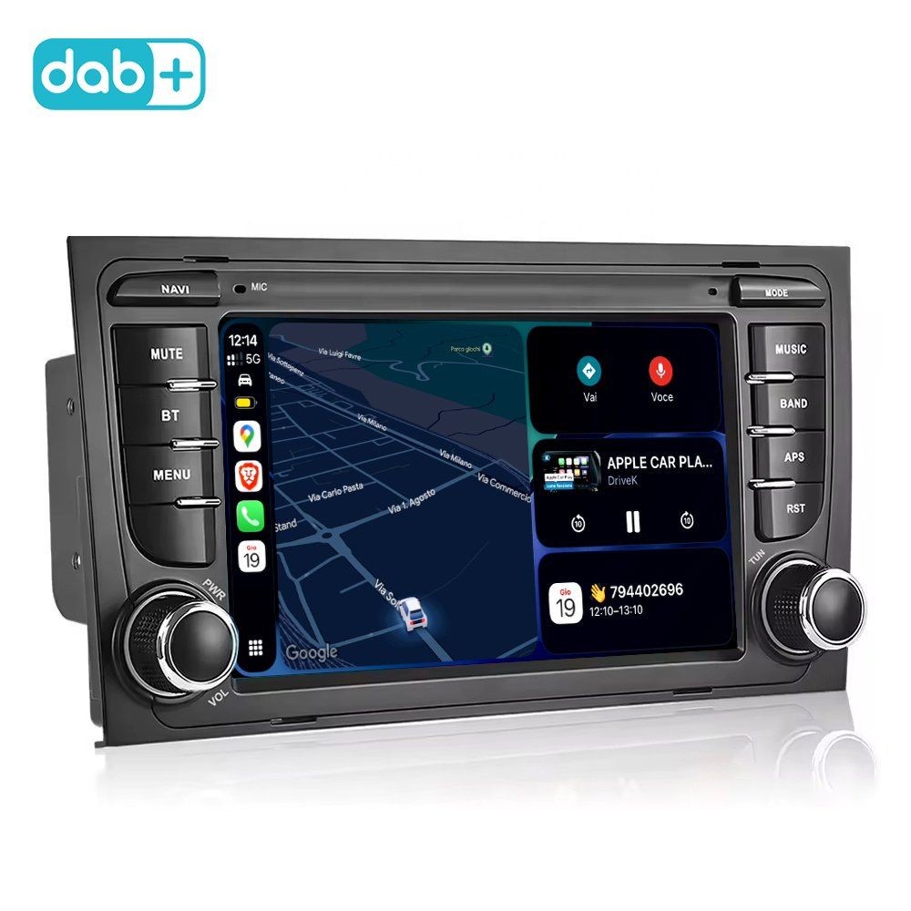 Navigatori: Audi A4 SR4 S4 Autoradio Carplay DAB+ Bluetooth Navi Exeo – Nuovo e nell'imballaggio originale da Chiasso venduto da online.shop