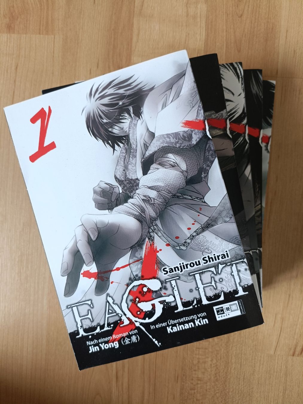 Fumetti: Eaglet 1-5 von Sanjirou Shirai – Usato da Oberburg venduto da KunstunterDach