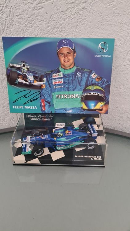 Minichamps 1/43 – Sauber Petronas Showcar 2005 – Felipe Massa – 400050082 – Neuve