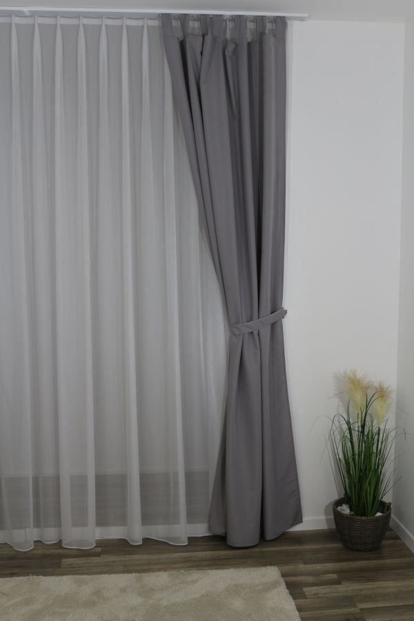 Tende: VORHANG BLICKDICHT GRAU – Nuovo e nell'imballaggio originale da SIEBNEN venduto da fiuman1 1