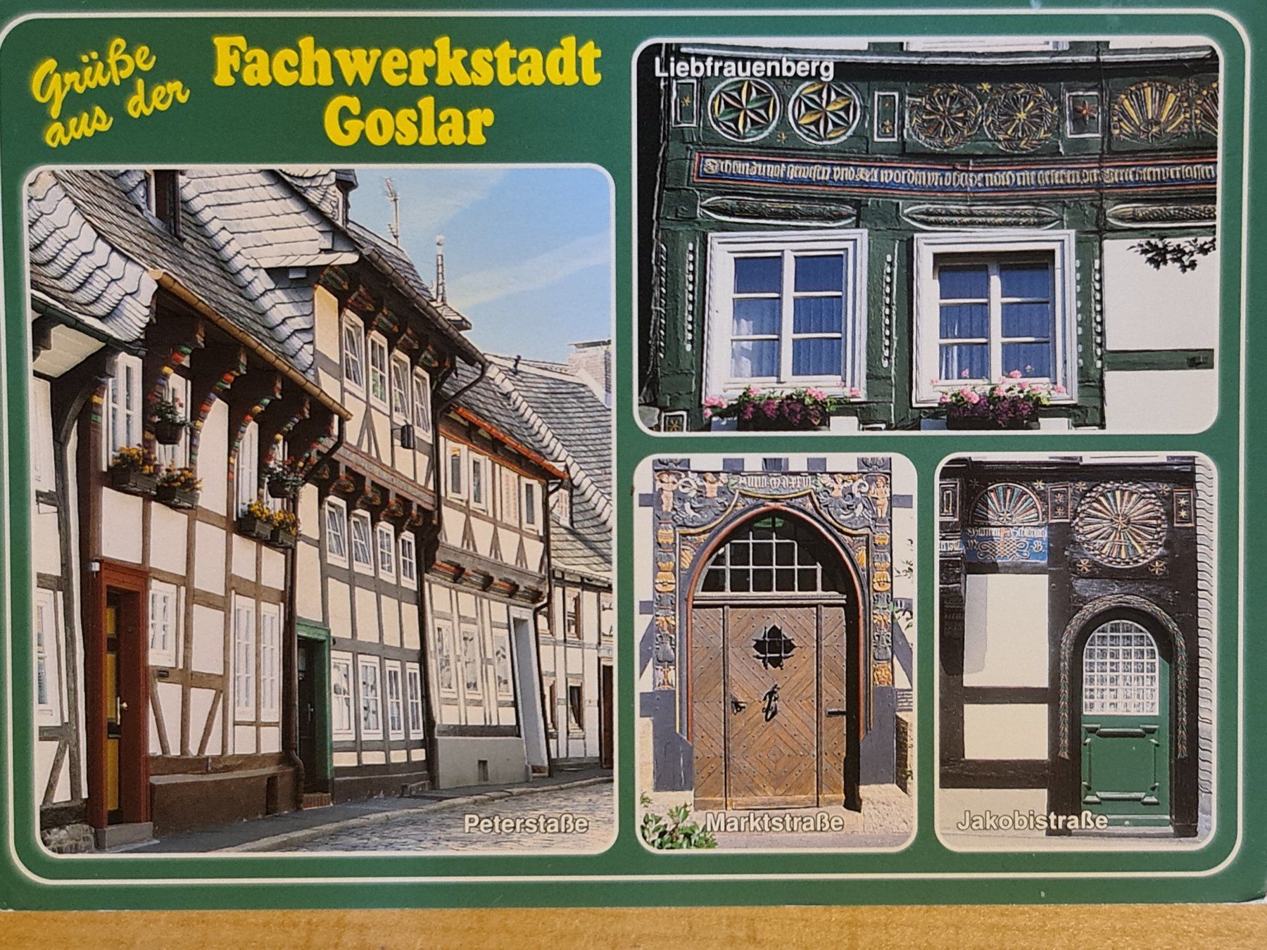 Cartoline postali: Ansichtskarte Goslar Deutschland – Usato da Dintikon venduto da Vexi