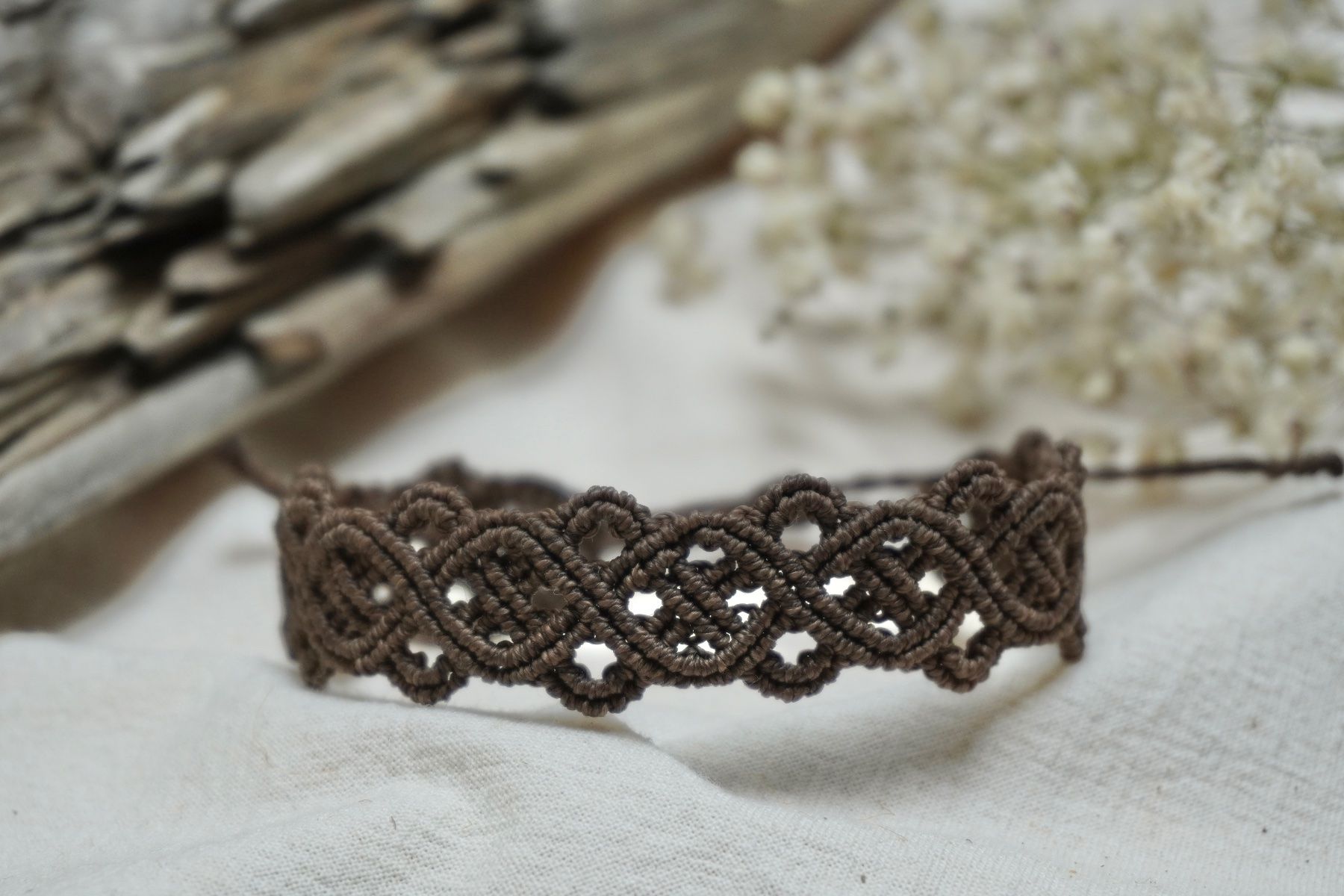 Bracciali & Braccialetti: silva - Makramee Armband - Personalisierbar – Nuovo (secondo la descrizione) da Heerbrugg venduto da R.St27 1