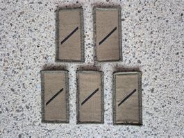 *** Abzeichen Set mit klett Soldat 5 stk ***