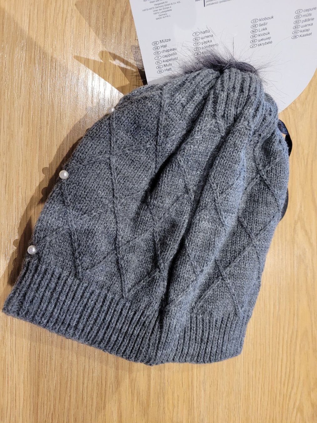 Chapeaux, bonnets & casquettes: Wollmütze mit Bommel – Neuf (Voir description) à Nottwil par echtMOMO 8