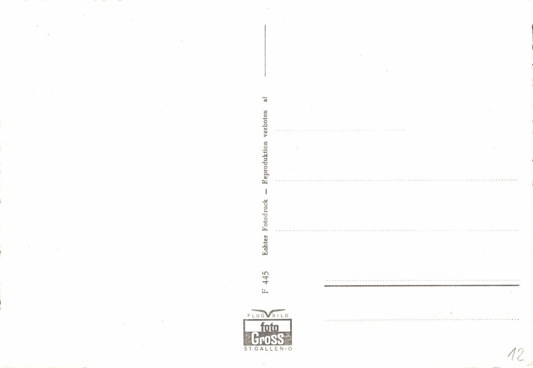 Cartoline postali: Flugaufnahme Mörschwil mit Bodensee – Usato da Bronschhofen venduto da Astore 1