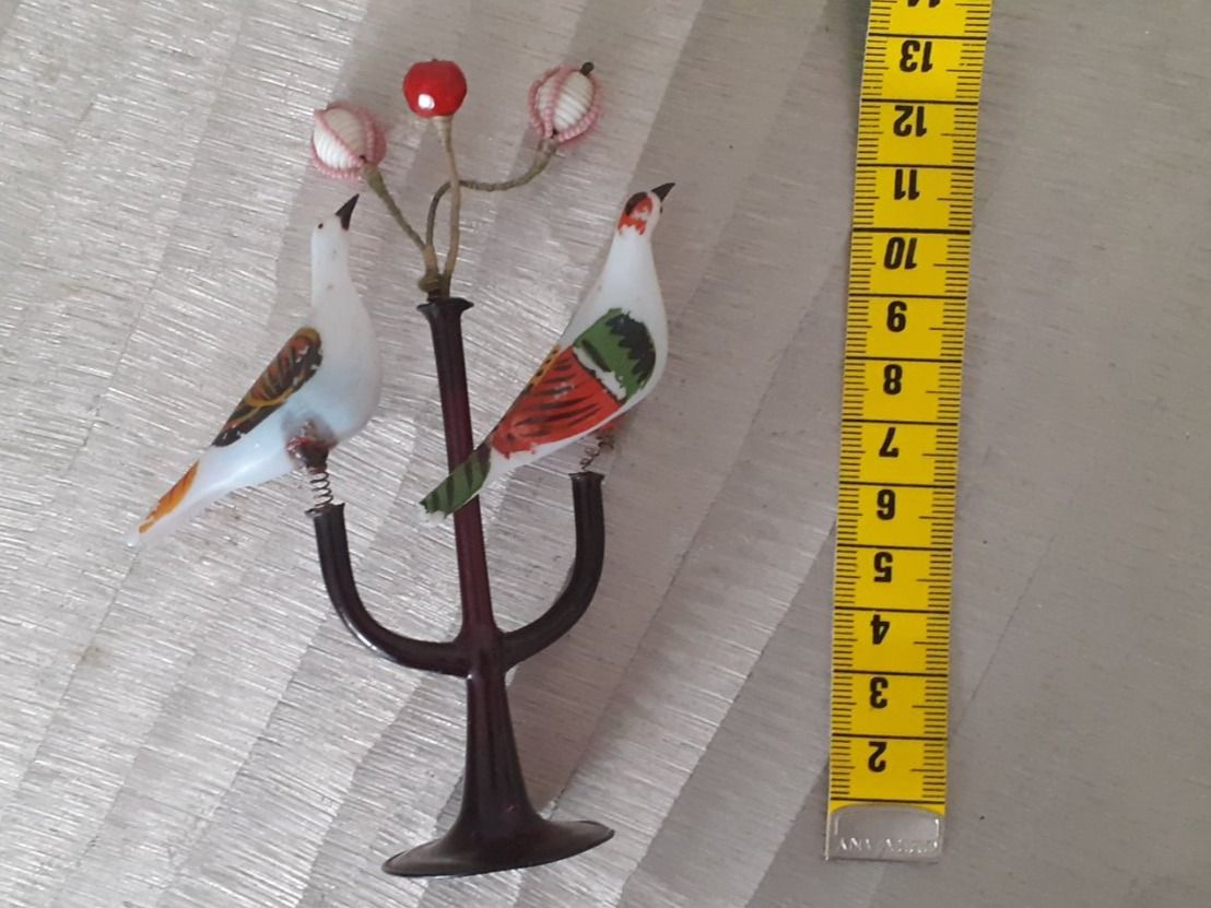 Statuette: Figur Glaskunst Vogel – Usato da Mörschwil venduto da antiksalon 5