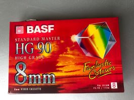 BASF Standard Master HG 90, High Grade 8mm Videokassette