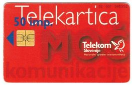 Telefonkarte Slowenien Chip-027 50 Einheiten