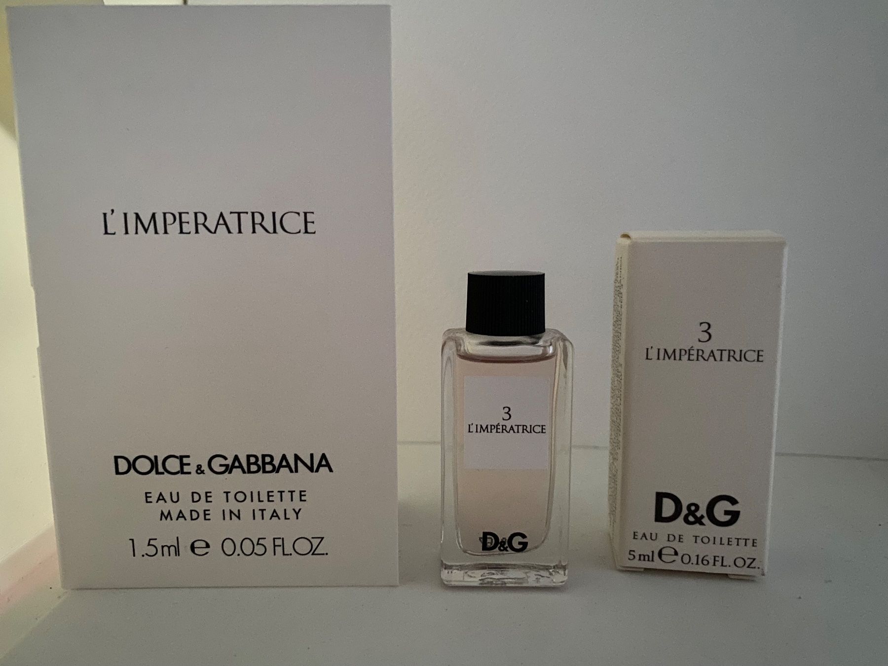 Dolce & Gabbana Profumi & Eau de Toilette: Miniatures L'Impératrice Dolce & Gabbana – Nuovo e nell'imballaggio originale da Bouveret venduto da wes_7zll