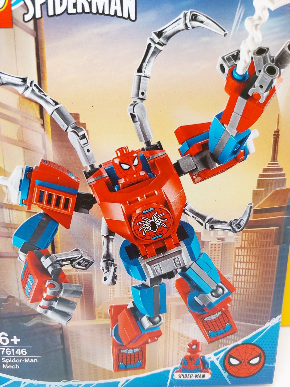 Lego Baukästen: LEGO Marvel 76146 Spider-Man - Spider-Man Mech NEU – Neu und originalverpackt aus St.Gallen von TinasBauundSpiel 3