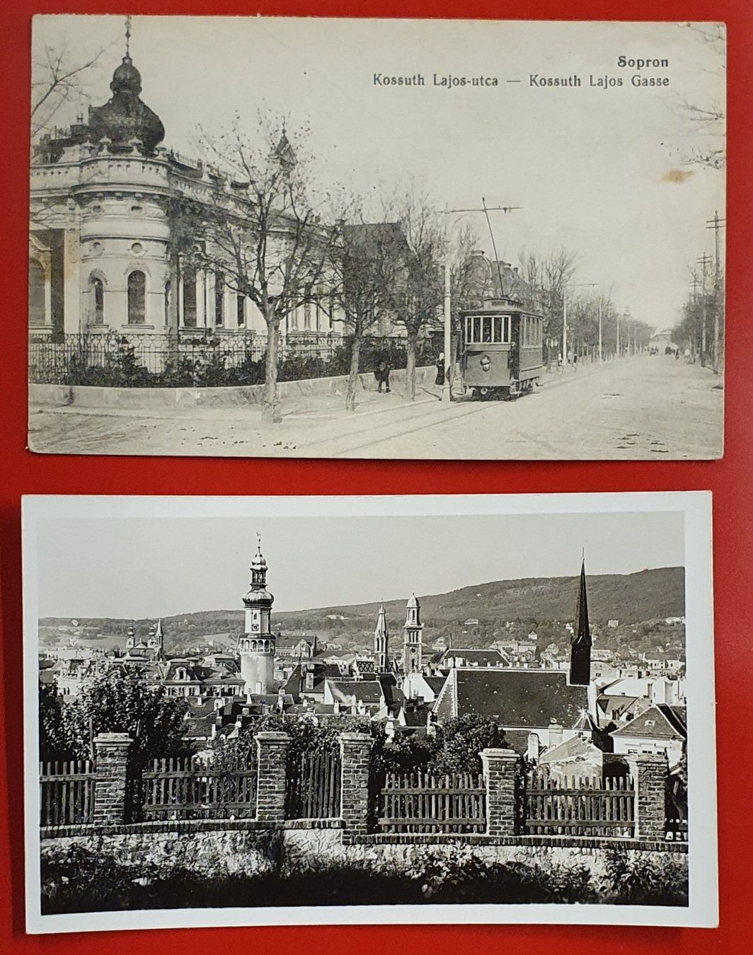 Cartoline postali: 9 Ansichtskarten Ungarn 1913 - 1939 - Sopron – Usato da Kreuzlingen venduto da Rschweiz1 4