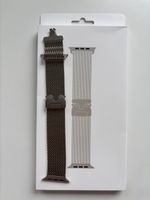 Apple Milanaise Armband 49mm Natural Titanium