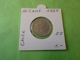 Chile 1925, 20 Centimos