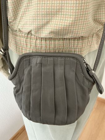 Becksöndergaard Copenhagen Ledertasche Grau Umhängetasche