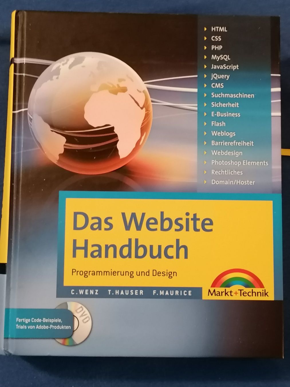 Libri: Das Website Handbuch von Markt + Technik 935 Seiten Dick – Usato da Wangen an der Aare venduto da Ute 1