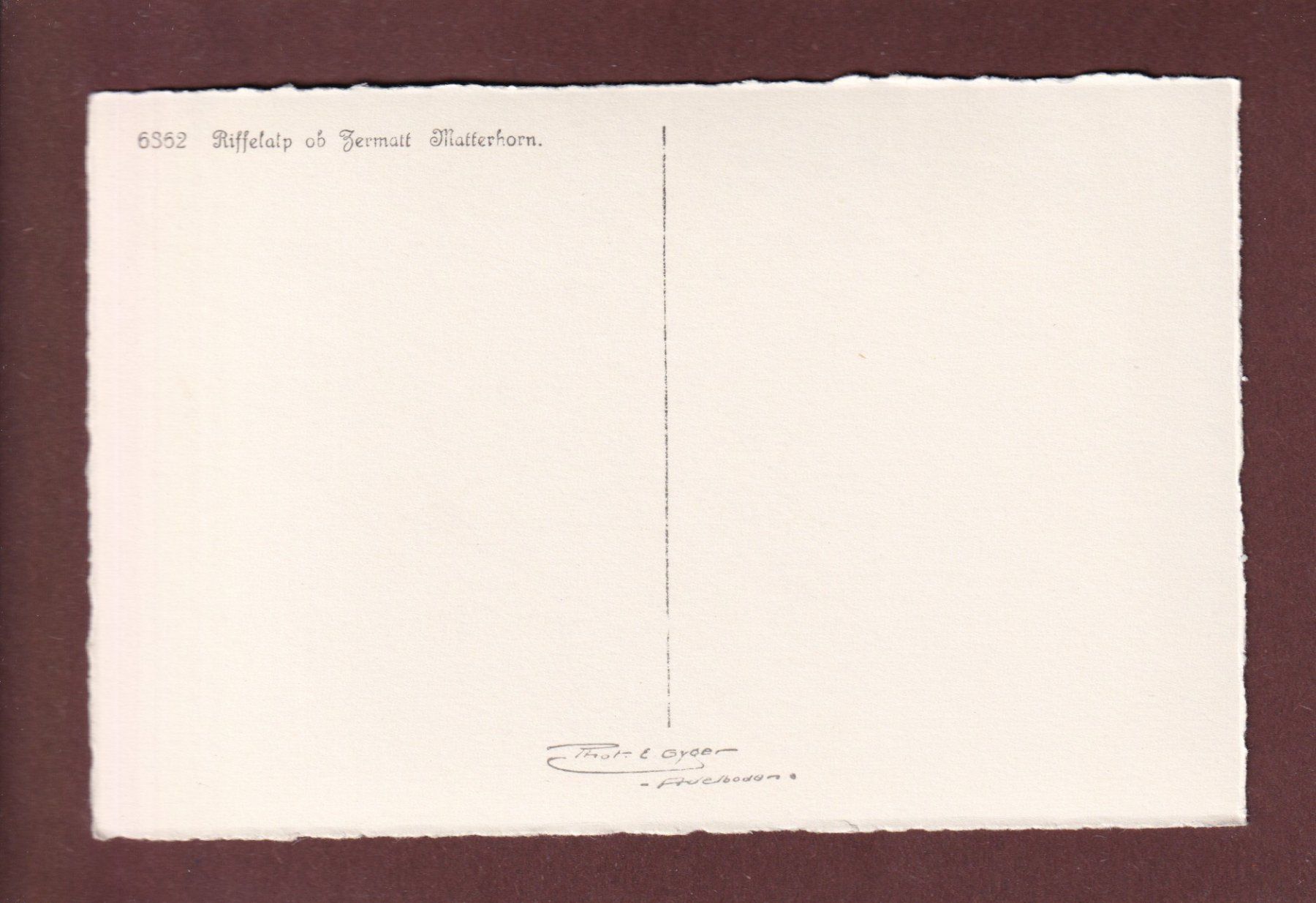 Cartoline postali: MATTERHORN / CERVIN – Usato da Pully venduto da nicecards-shop 1