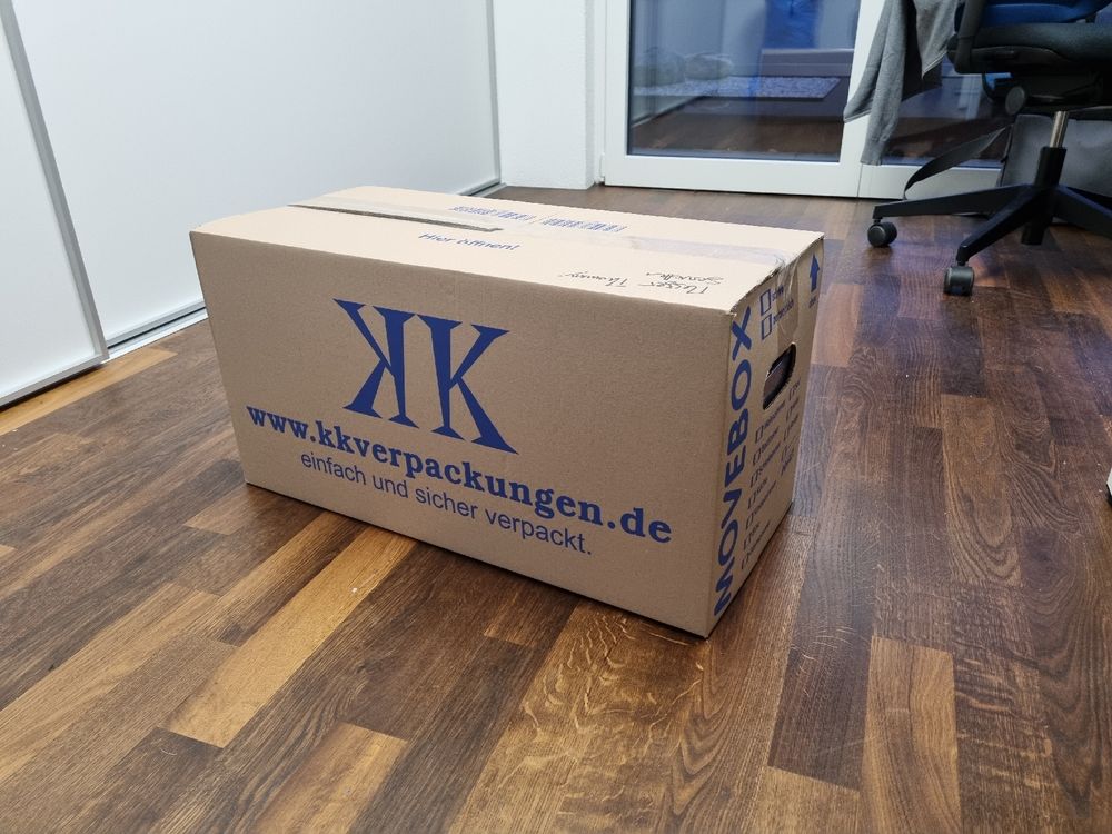 5 Umzugskartons in verschiedenen Größen zu verschenken in Berlin