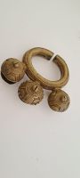 Afrikanischer Beinring Messing Dan/Guéré Elfenbeinküste