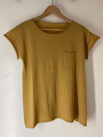 Hemisphere T-Shirt Damen Gr. 36 - 100% Wolle
