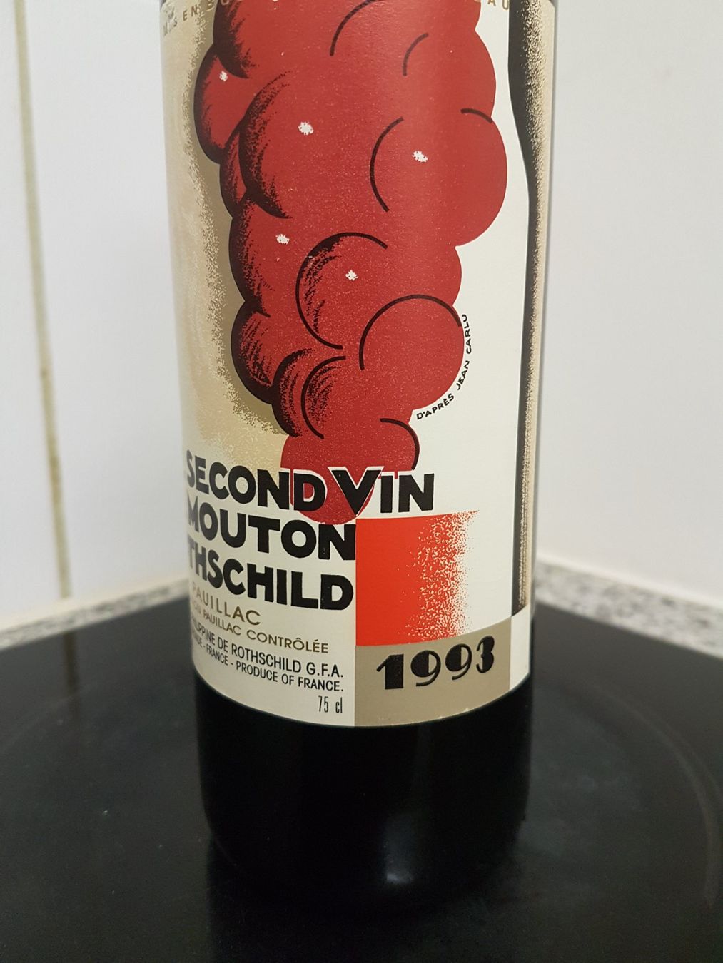 Mouton Rothschild Wein: Le Petit Mouton Rohtschild 1993 – Neu (gemäss Beschreibung) aus Grenchen von poggione 3
