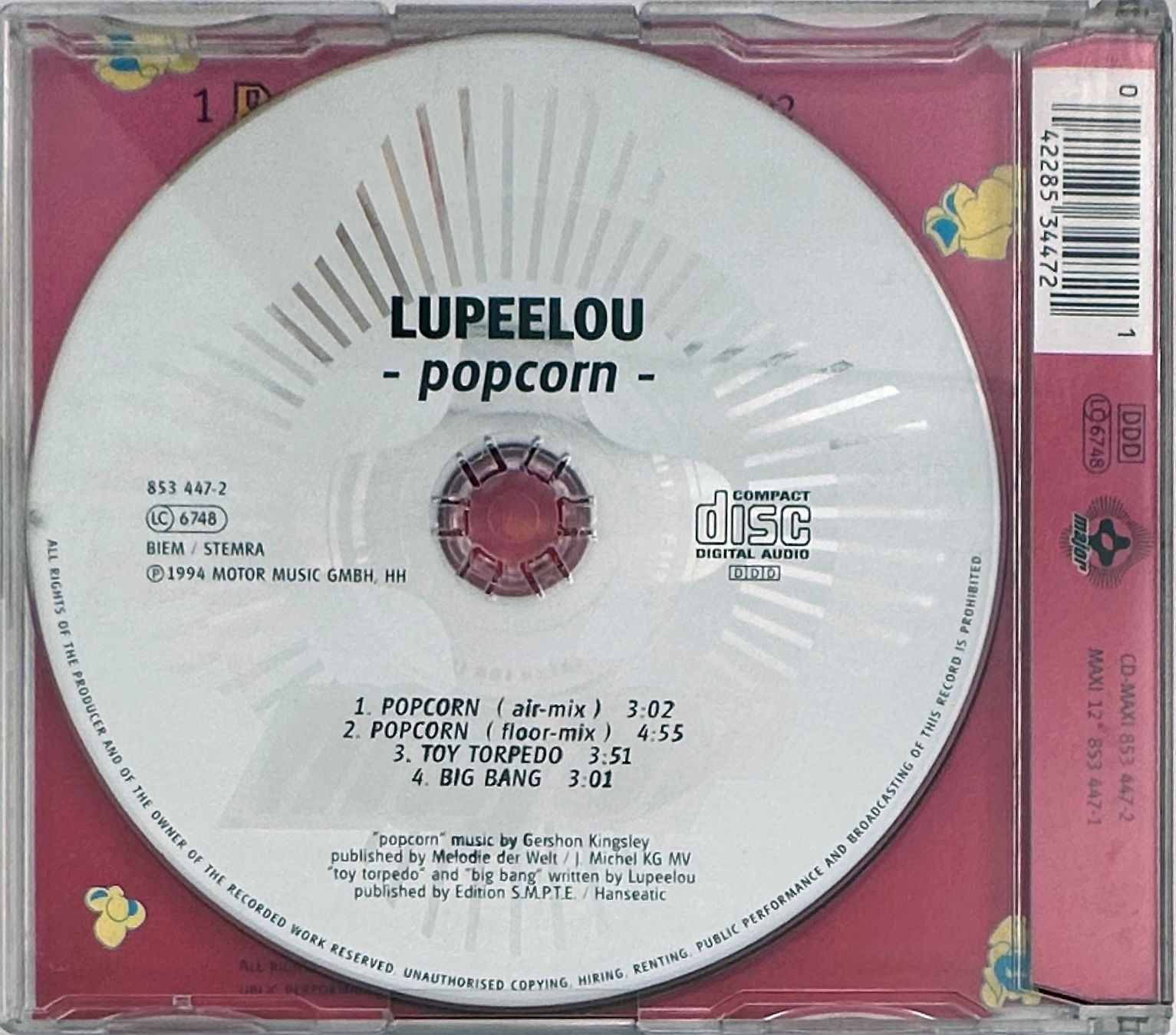 CDs: Lupeelou – Popcorn – Gebraucht aus Martigny von qerej 1