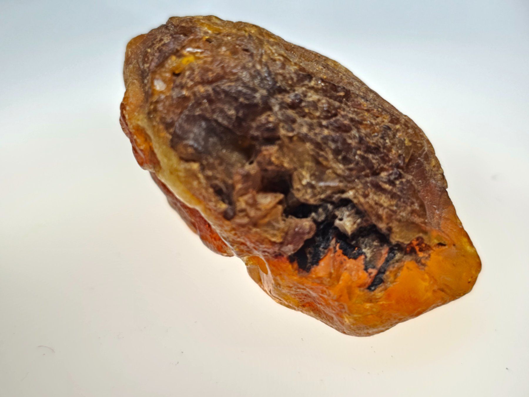 Minerali & Pietre curative: 9,7 gr Rohbernstein echt Roh Bernstein baltisch butterscotch – Nuovo (secondo la descrizione) da Riedt b. Erlen venduto da Gottestraene 5