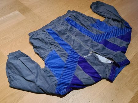 Vintage Atlantis Sportswear Trainer Sweat Jacke 80er Jahre