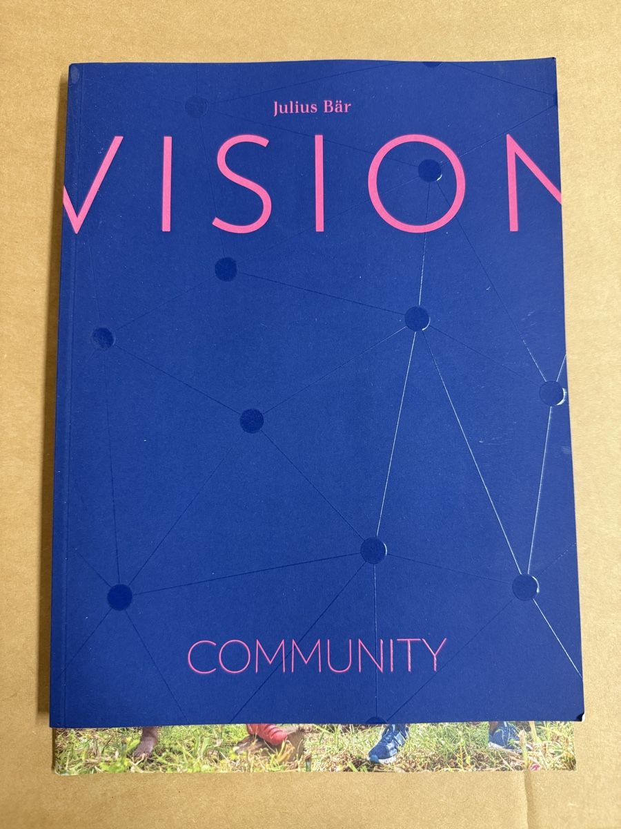 Livres: Julius Bär - Vision Community – D'occasion à Kloten par Raresets_CH