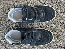 Kinder-Kletthalbschuhe Leder, Marke Lurchi, Gr. 38