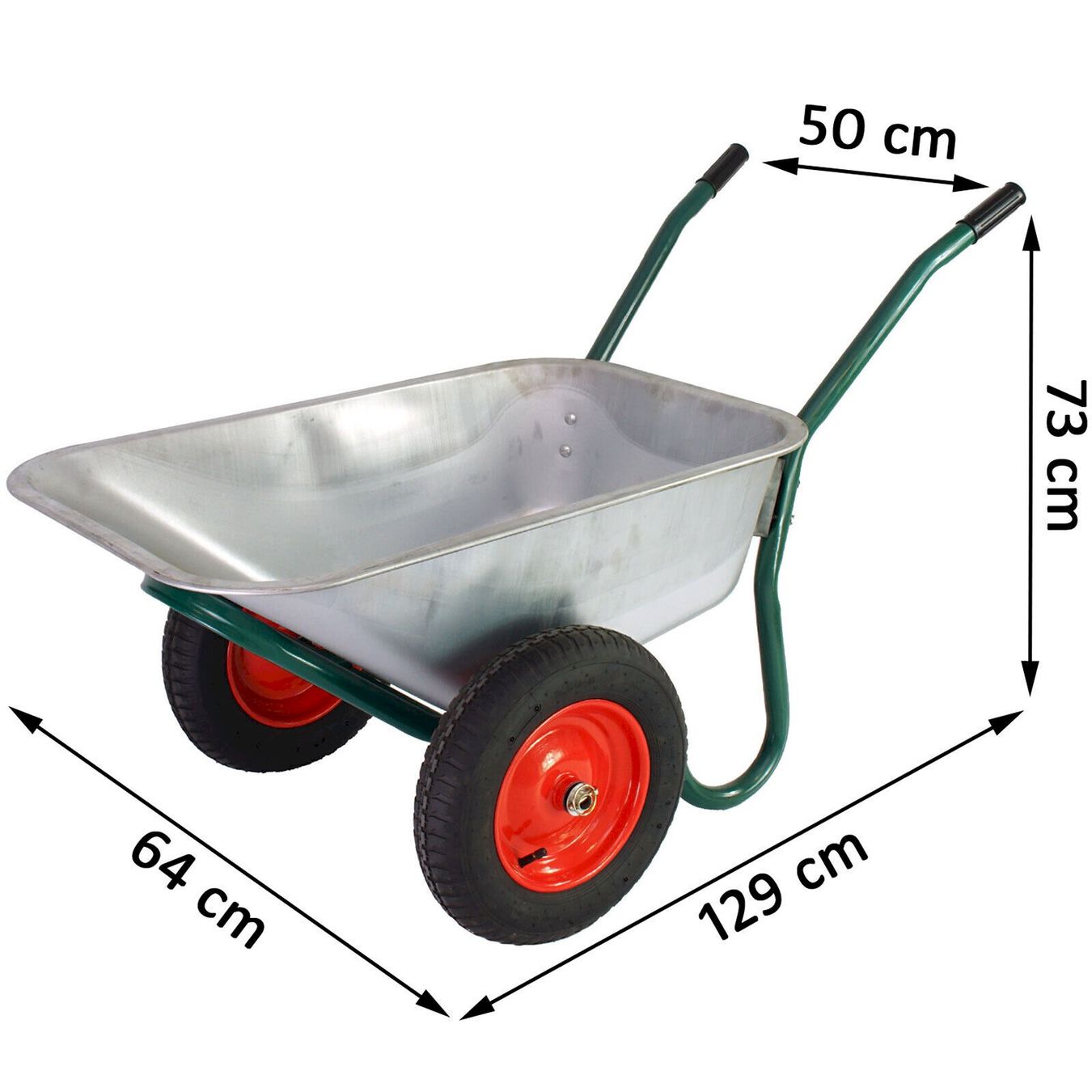 Autres appareils pour le jardin: TrutzHolm 2-Rad Schubkarre 100 L – Neuf avec emballage d'origine à Bottighofen par zaap 1