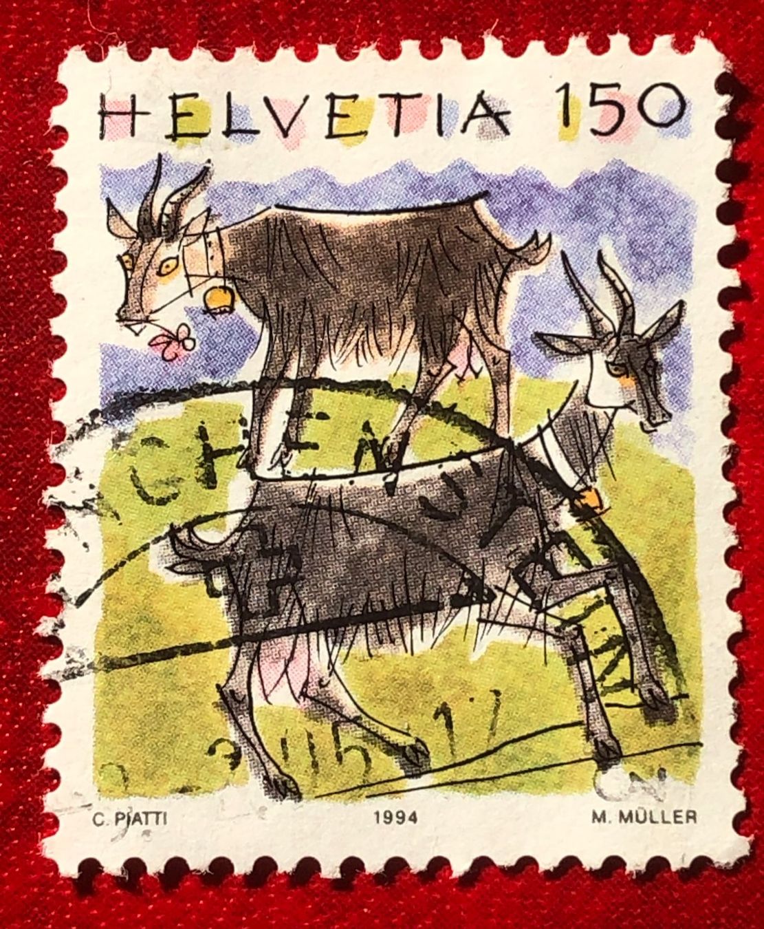 Tous les timbres: CH Briefmarken Stempel    – D'occasion à Aarau par Billa007