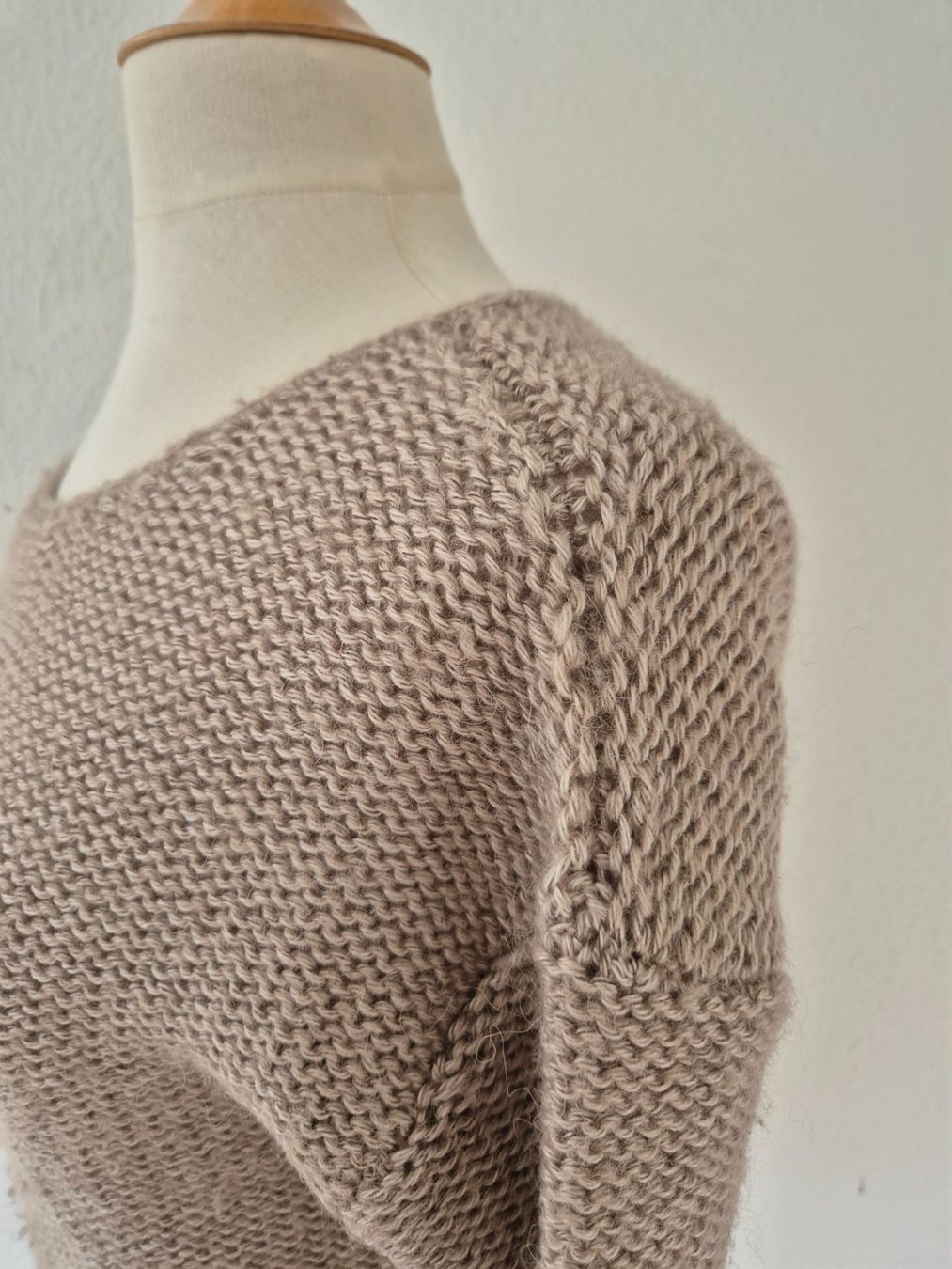 Nile Pullover & Sweatshirts: NILE PULLI PULLOVER BEIGE XS STRICKWARE MIT WOLLE + ALPACA – Gebraucht aus Elsau von the-colorful-side 1
