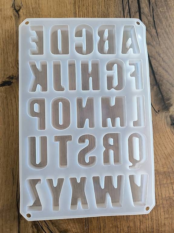 Kit bricolage: Silikonform Alphabet Abc NEU – Nuovo e nell'imballaggio originale da Boswil venduto da florida12